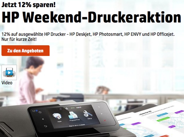 HP-Store Gutschein und Rabatt auf HP Drucker