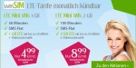 günstiger Smartphone-Tarif unter 5 Euro mit 1GB Volumen