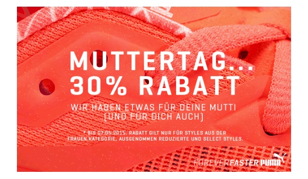 PUMA Rabatt und Gutschein sichern