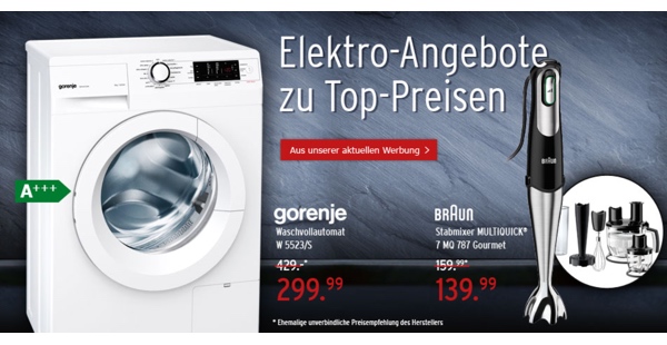 günstige Fernseh- und Eltronikangebote bei karstadt.de