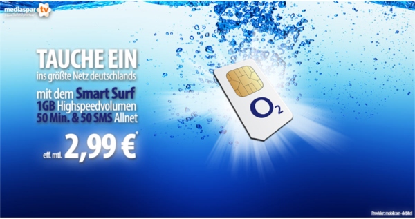 günstiger Smartphonevertrag mit Internet Flat 1GB Freiminuten und Frei-SMS