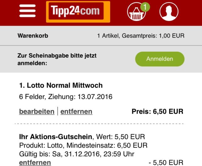 Tipp24.com günstig Lotto spielen