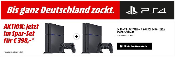 Playstation PS 4 günstiger kaufen