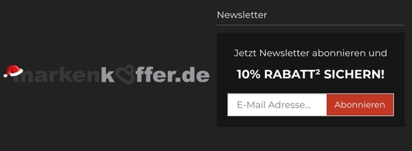 markenkoffer.de Newsletter Gutschein