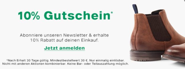 Deichmann Gutschein 5 Euro