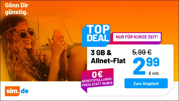 Handytarif für Kinder 3 Euro