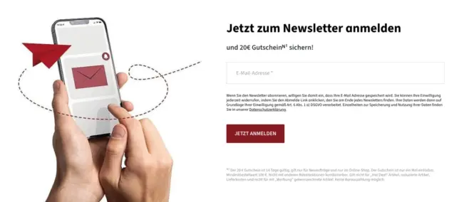POCO 20 Euro Newsletter Gutschein