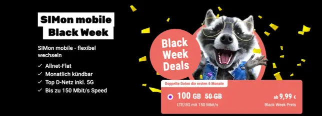 simon Vodafone Black deal