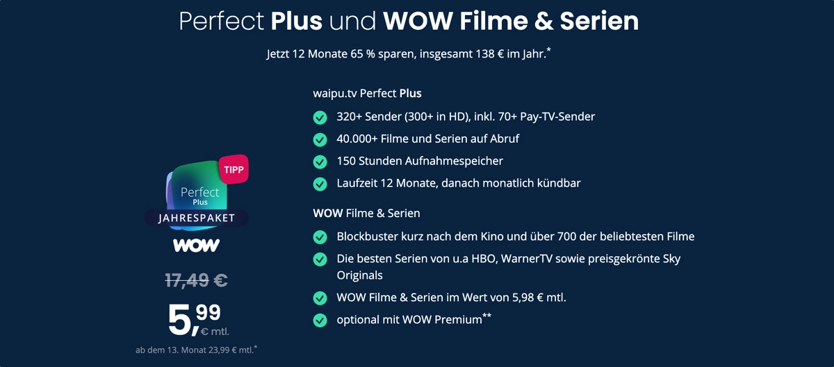 waipt wow Angebot