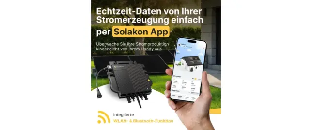 Solakon App Balkonkraftwerk