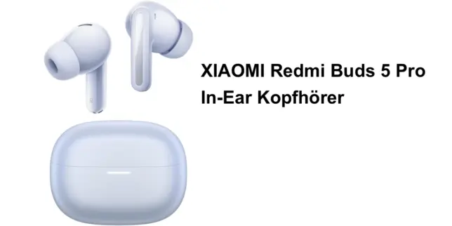 XIAOMI Redmi Buds 5 Pro Bluetooth 5.3 In-Ear Kopfhörer