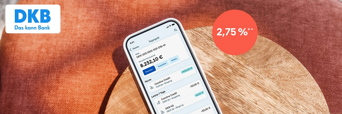 DKB Tagesgeldkonto Zinsen
