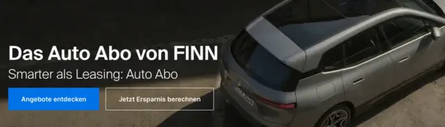 FINN Auto Abo Gutschein