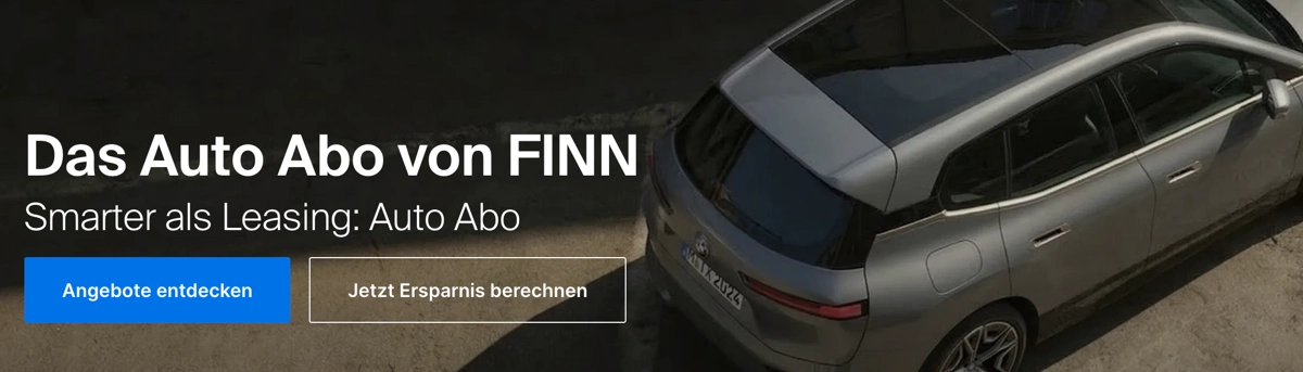 FINN Auto Abo Gutschein