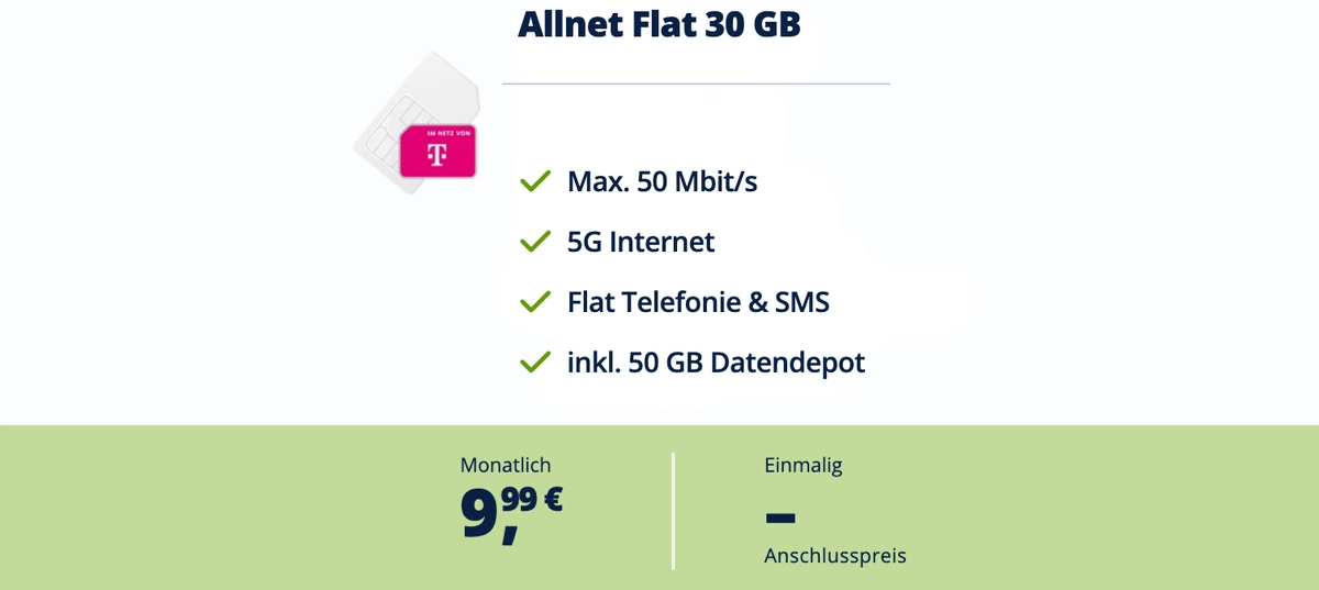 Telekom Handytarif 30 GB