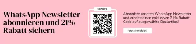 teppich 21% Gutschein code Newsletter