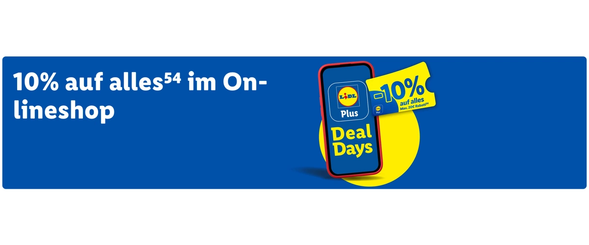LIDL Plus Deal Days Rabatt