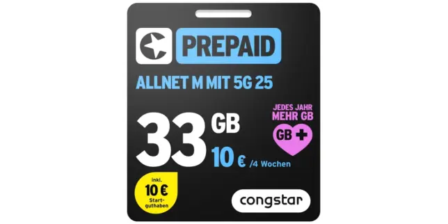 Congstar Prepaid M Telekom Handynetz