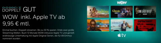 WOW tv und apple-tv angebot