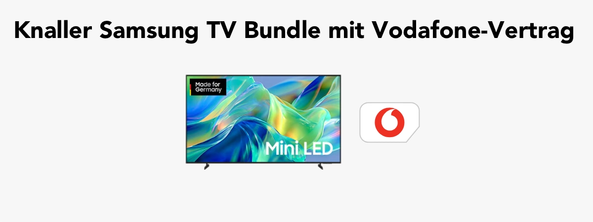 Samsung Fernseher mit Handyvertrag